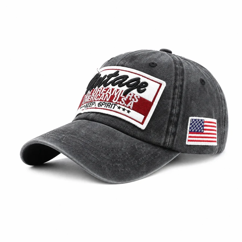 Amerikanische Vintage-Mütze für Herren