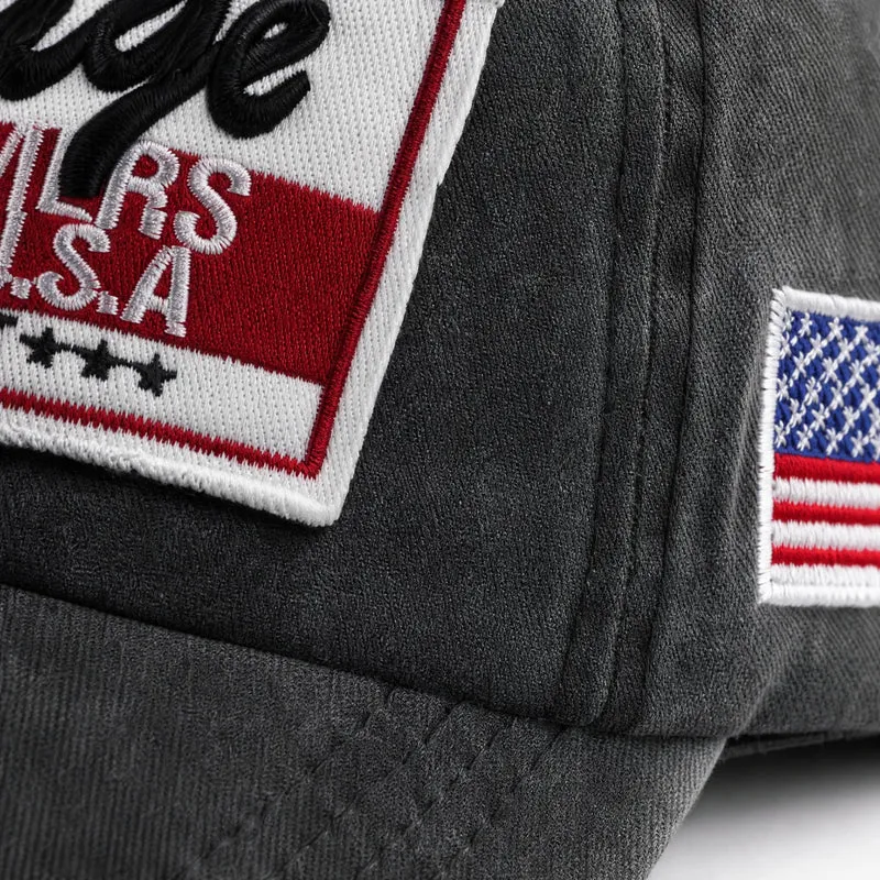 Amerikanische Vintage-Mütze für Herren