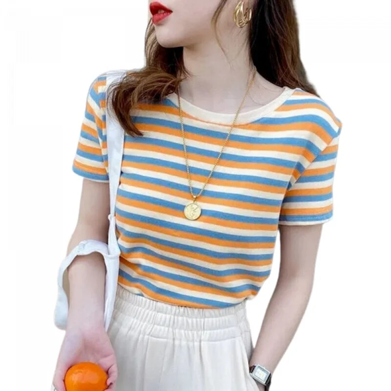 Vintage gestreiftes T-Shirt