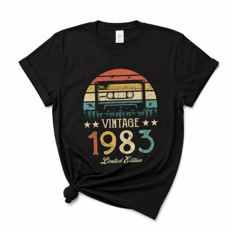 Vintage 1983 Damen T-Shirt