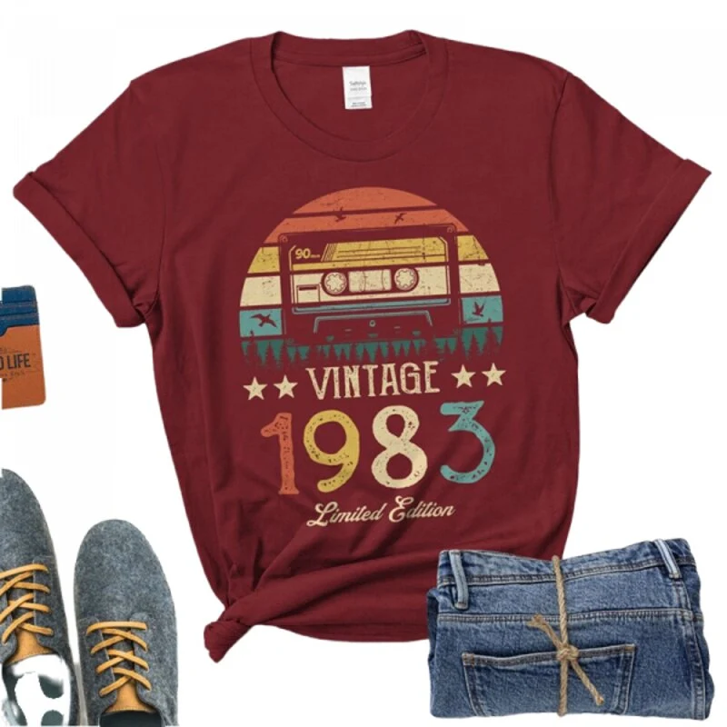 Vintage 1983 Damen T-Shirt