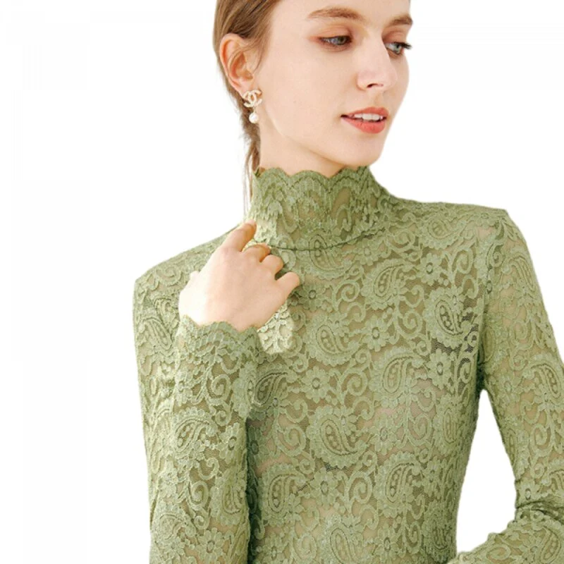 Vintage Blumen Strickpullover