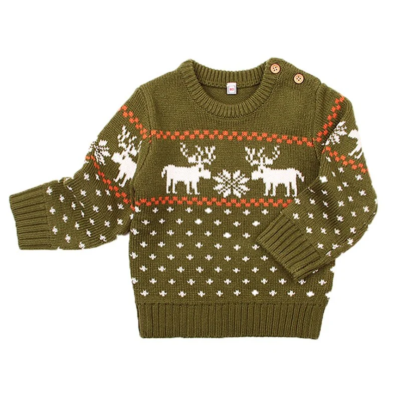 Vintage Weihnachtspullover für Kinder