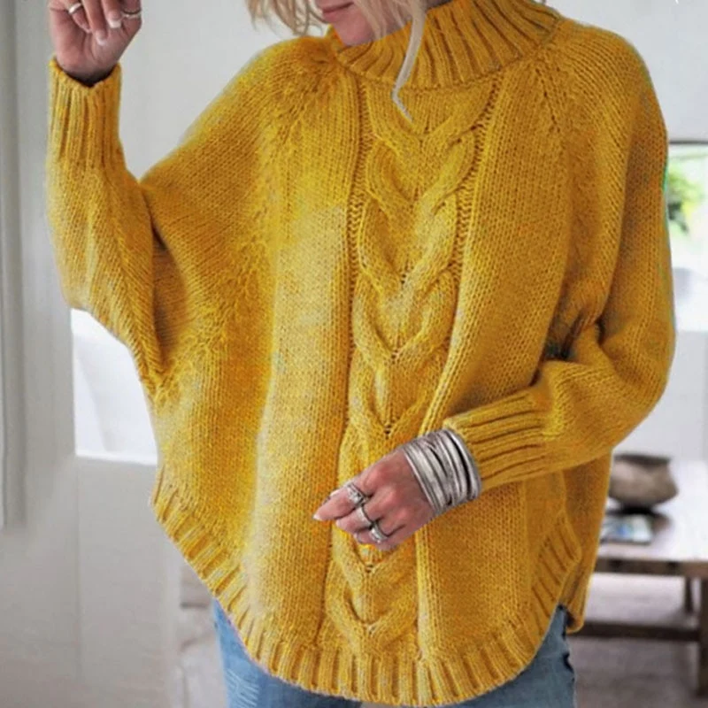 Gelber Vintage Pullover