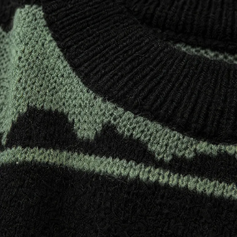 Pullover mit Vintage-Muster