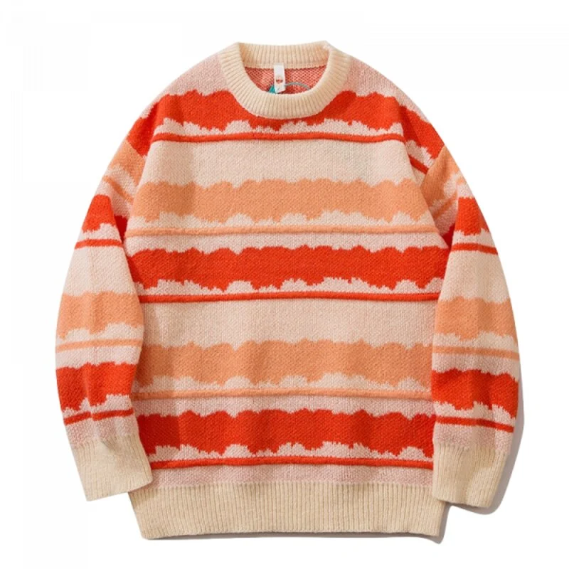 Pullover mit Vintage-Muster