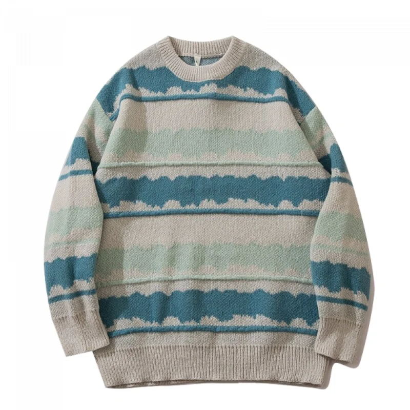 Pullover mit Vintage-Muster