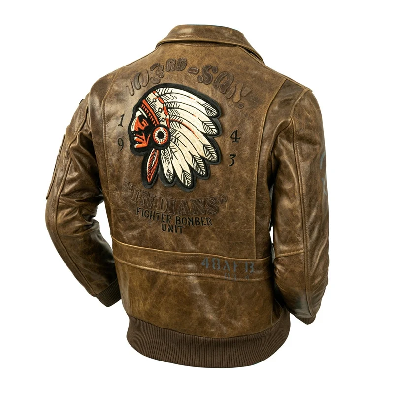 Vintage Motorradmantel