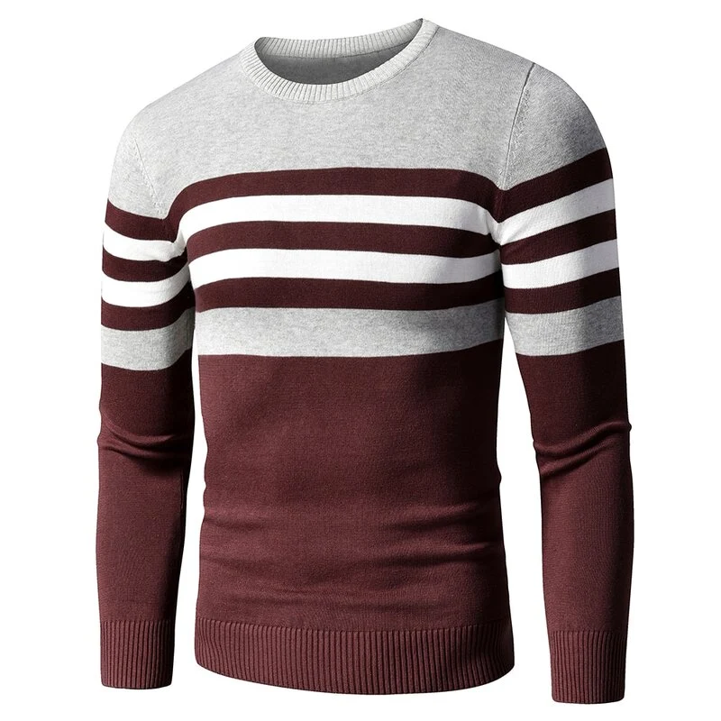 Herren-Vintage-Pullover ohne Kapuze