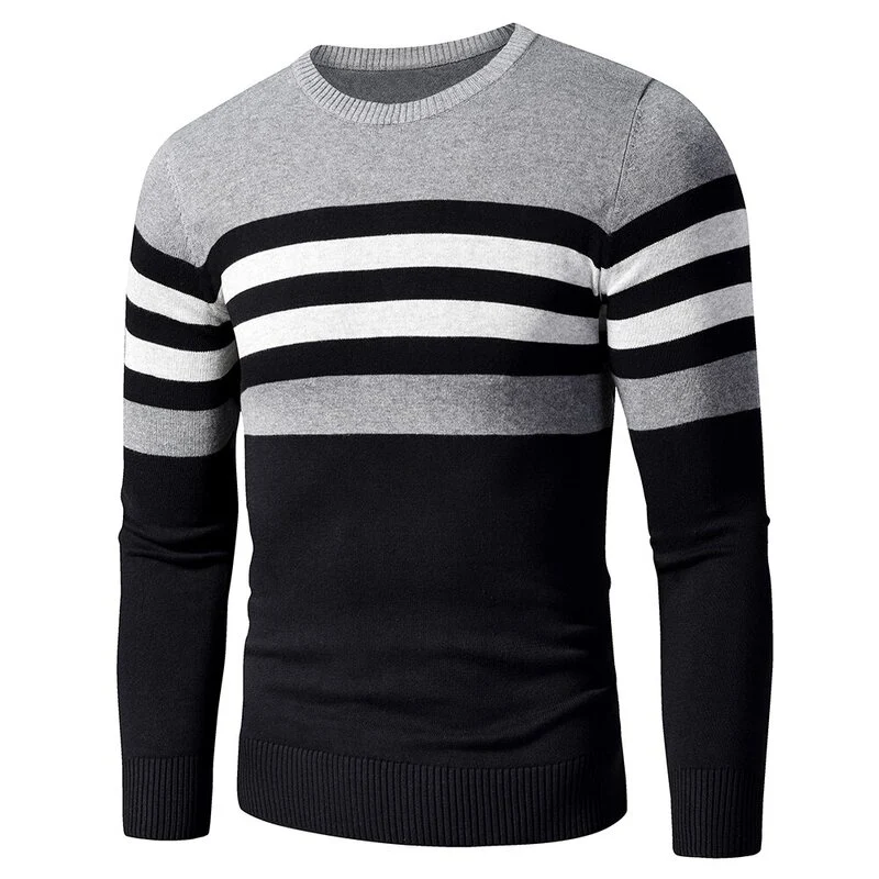 Herren-Vintage-Pullover ohne Kapuze