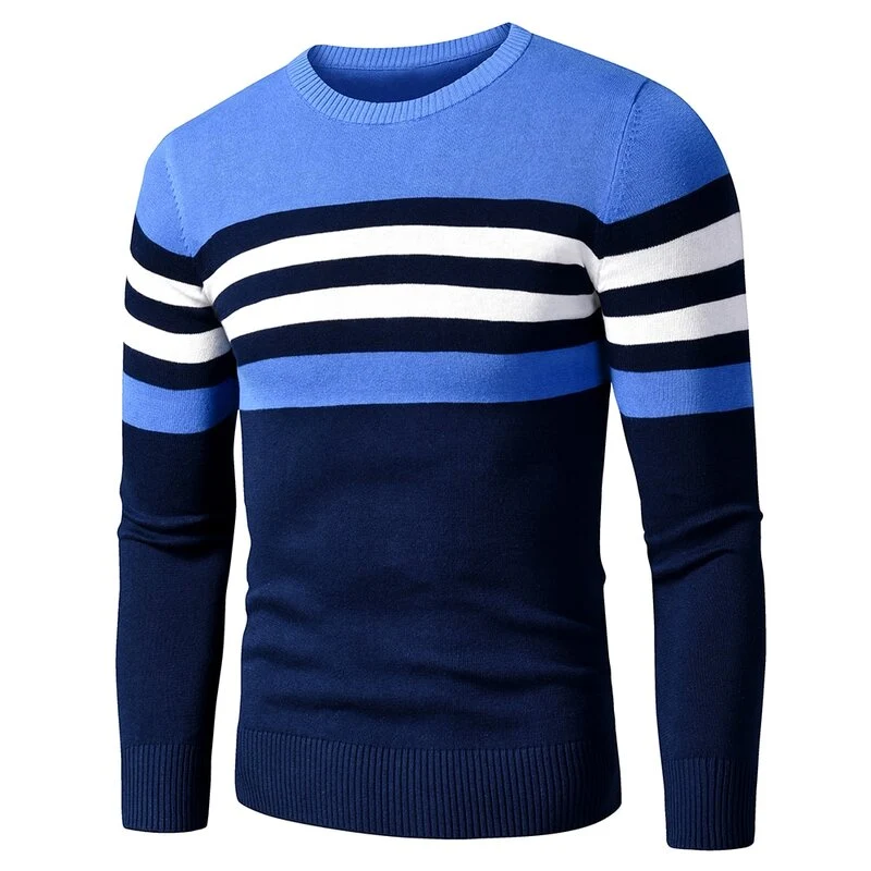 Herren-Vintage-Pullover ohne Kapuze