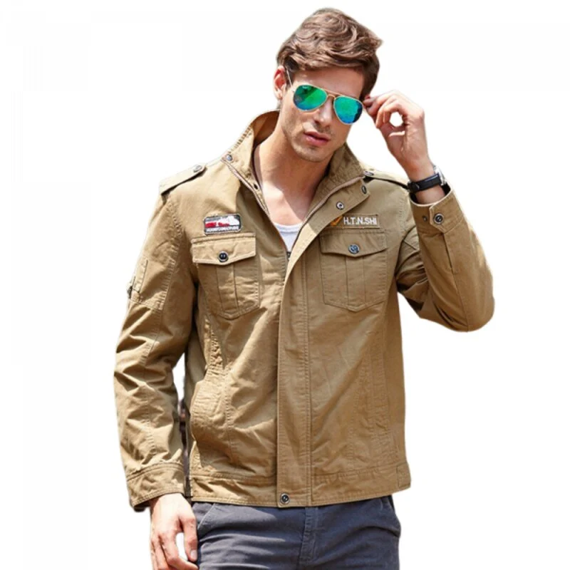 Vintage Army Wolljacke