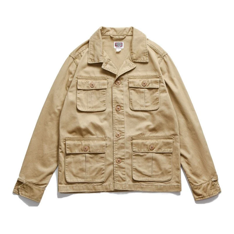 Vintage Khaki-Jacke