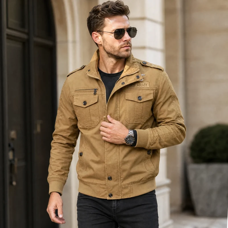 Vintage Militär-Feldjacke