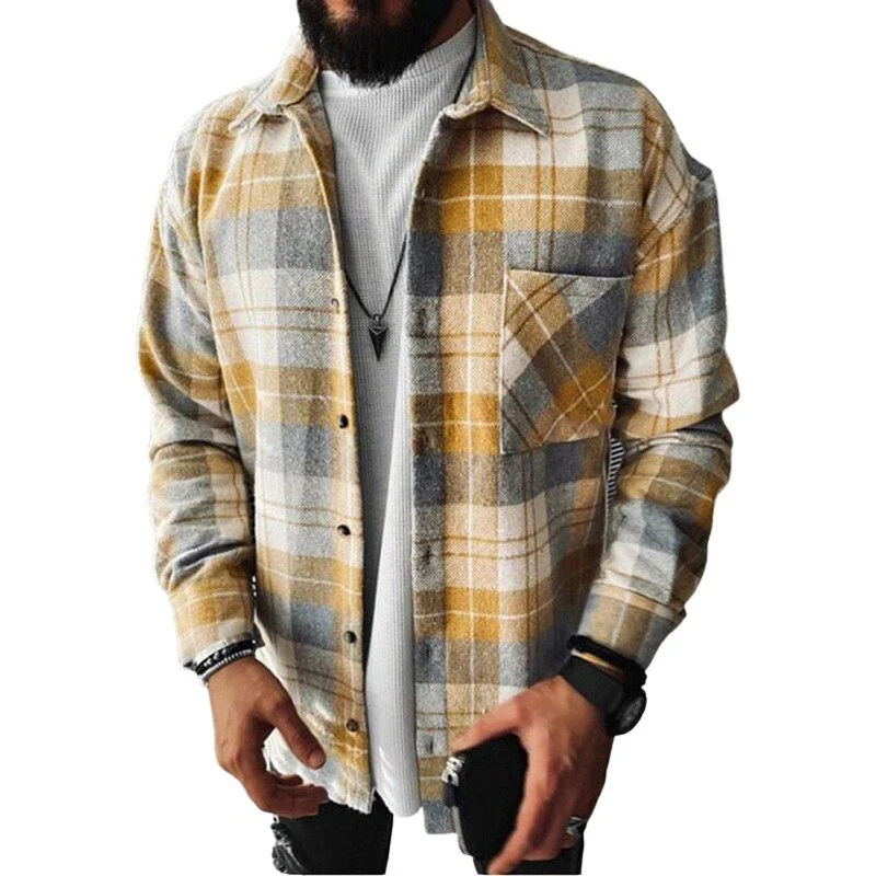 Vintage Herren Holzfällershirt