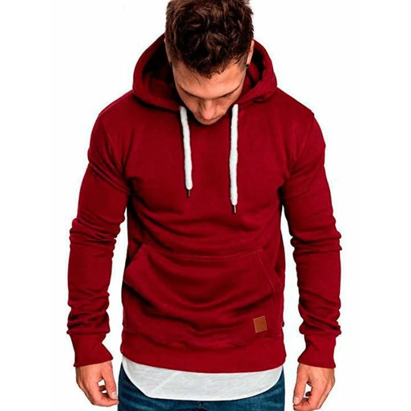 Rotes Vintage Herren Sweatshirt