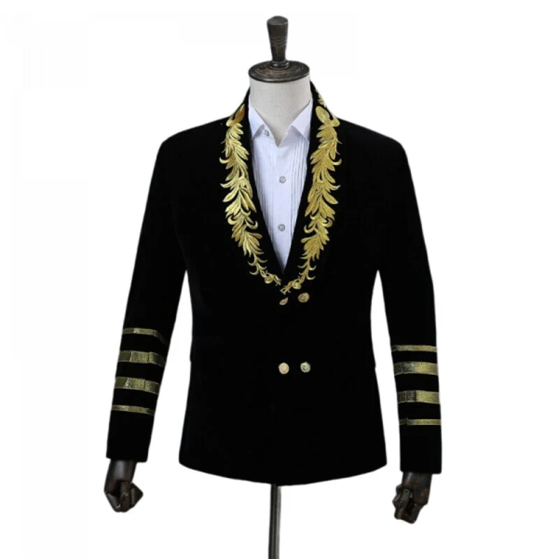 Vintage Königsblaue Jacke