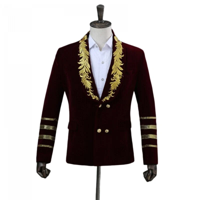 Vintage Königsblaue Jacke