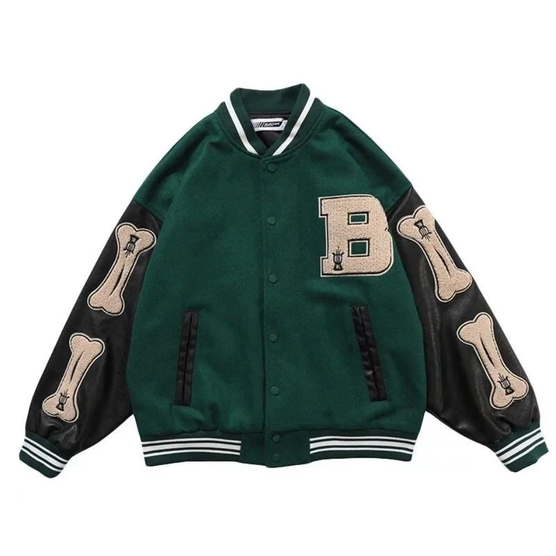 Grüne Vintage Herrenjacke
