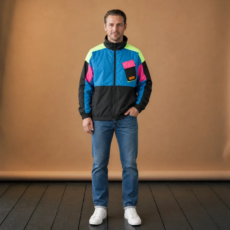 Vintage 90er Jahre Sportjacke
