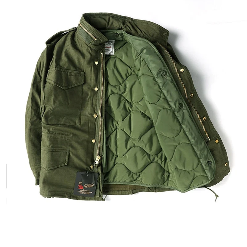 Vintage Militärjackenfutter