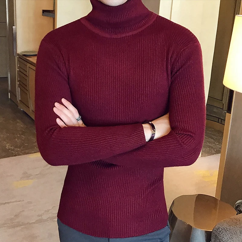 Weißer Vintage-Baumwollpullover für Herren