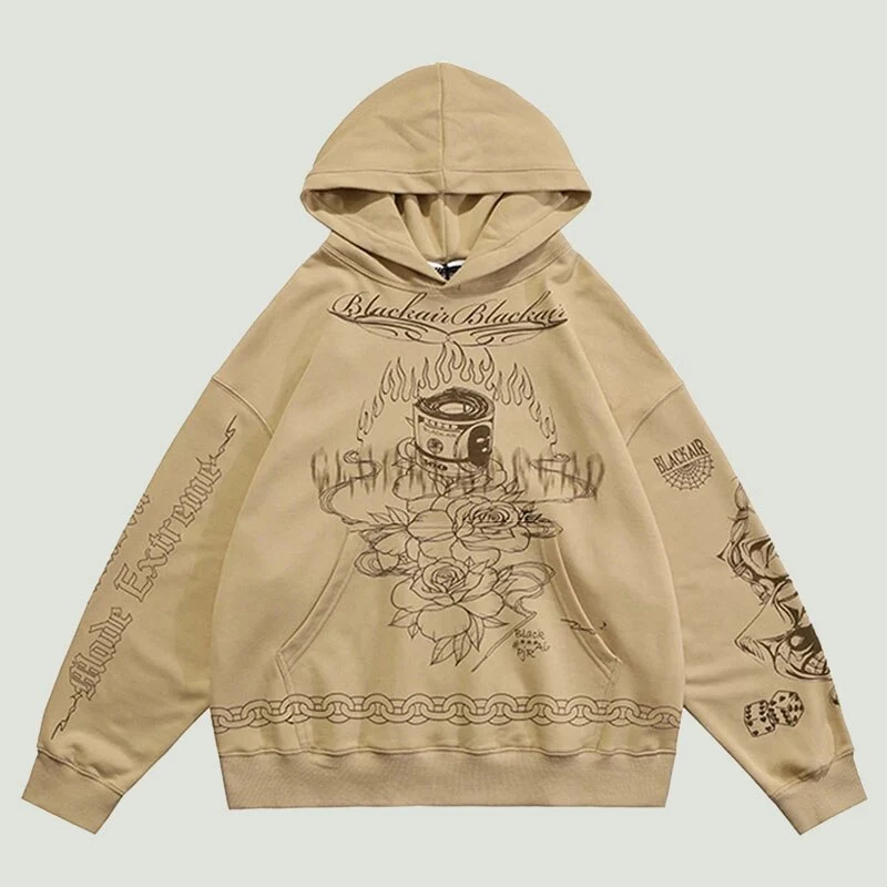 Vintage-Hoodie für Herren