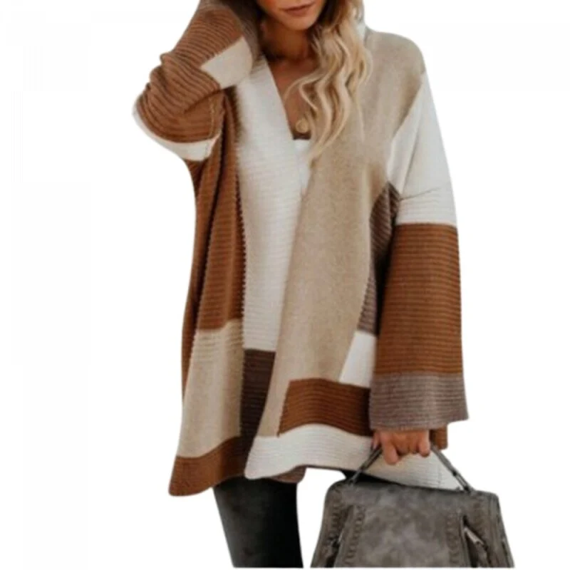 Vintage-Westenpullover für Damen in Übergröße