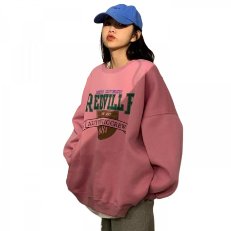 Vintage Damen Lockerer Pullover
