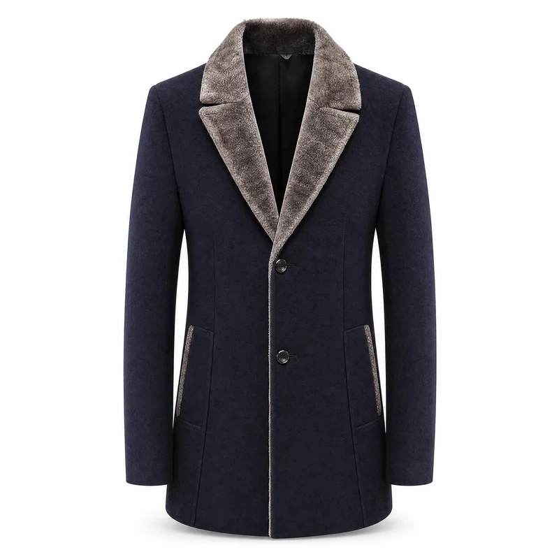 Vintage Herren Pelzmantel