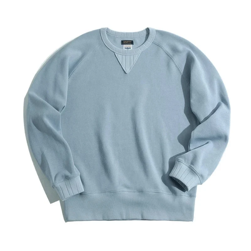 Vintage Herren Sweatshirt in Marineblau