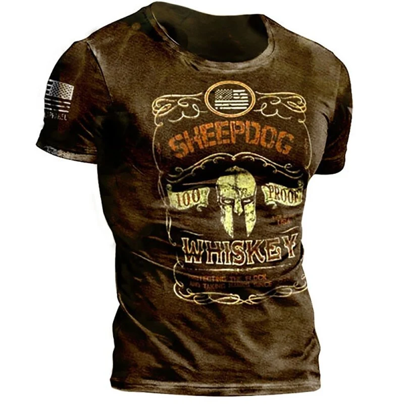 T-Shirt im Vintage-Stil