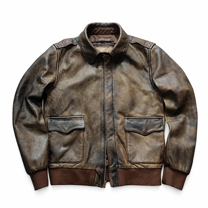 Vintage Chevignon Lederjacke