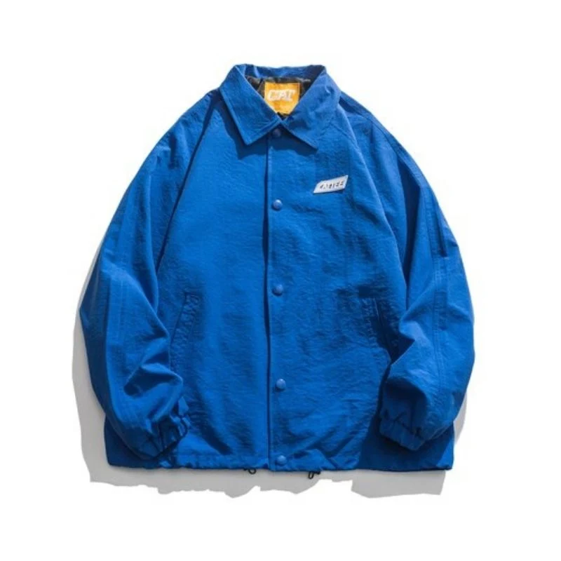 Blaue Vintage-Jacke