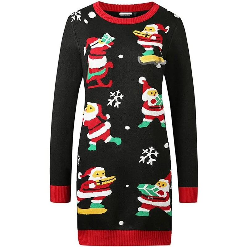 Vintage Ugly Woman Weihnachtspullover