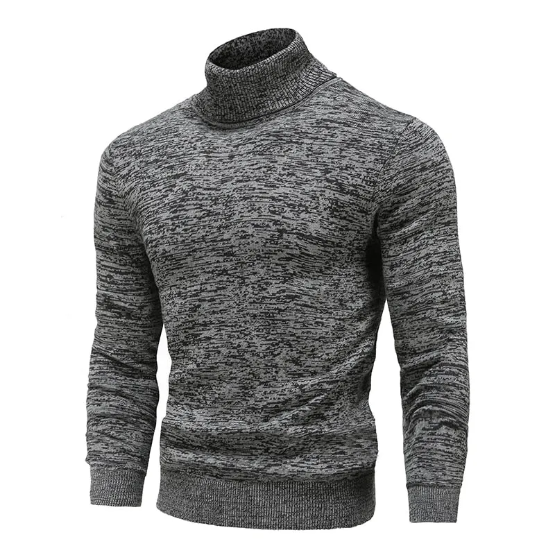 Vintage Herren Rollkragenpullover
