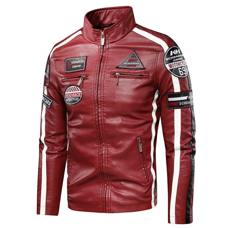 Vintage Sommer Motorradjacke