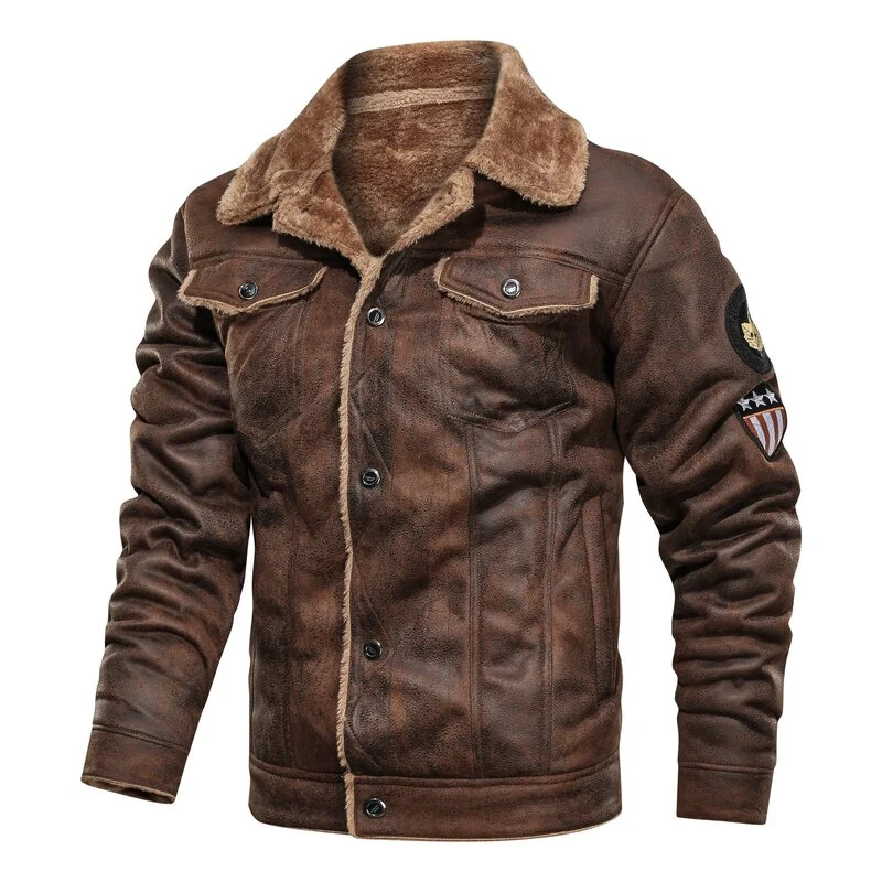 Vintage Lederjacke