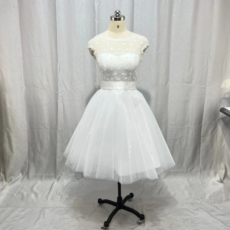 Vintage 1950er Hochzeitskleid