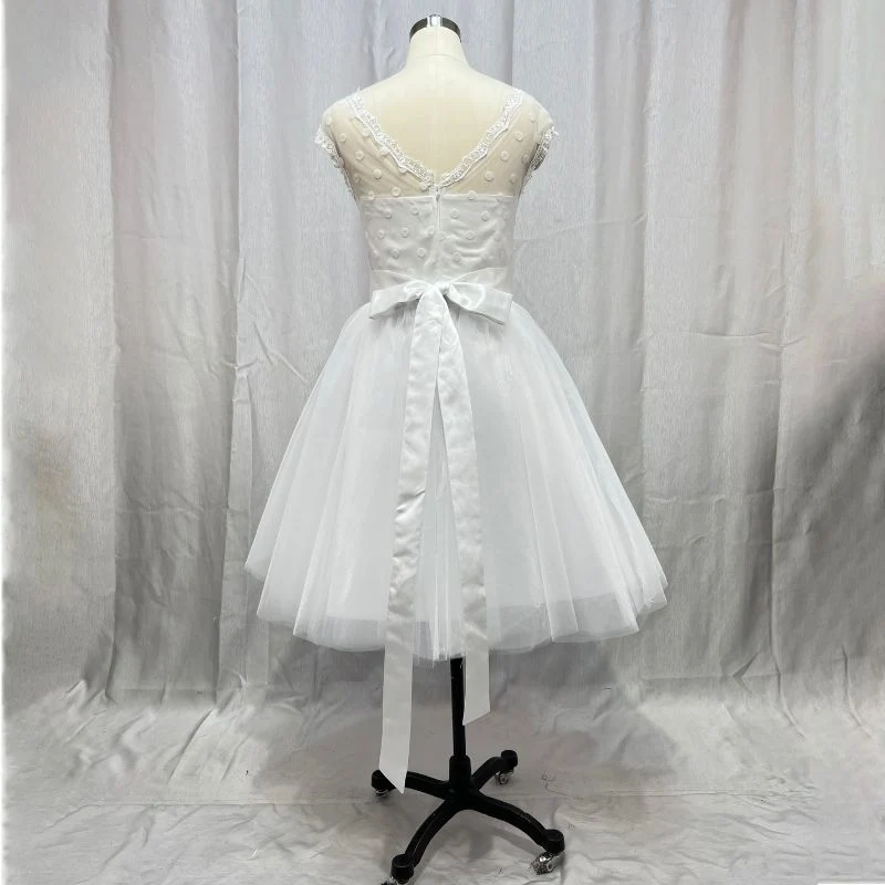 Vintage 1950er Hochzeitskleid