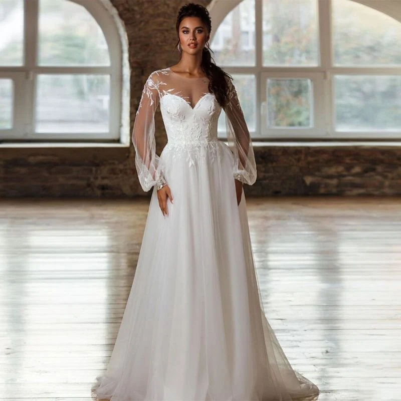 Vintage-Hochzeitskleid 2019