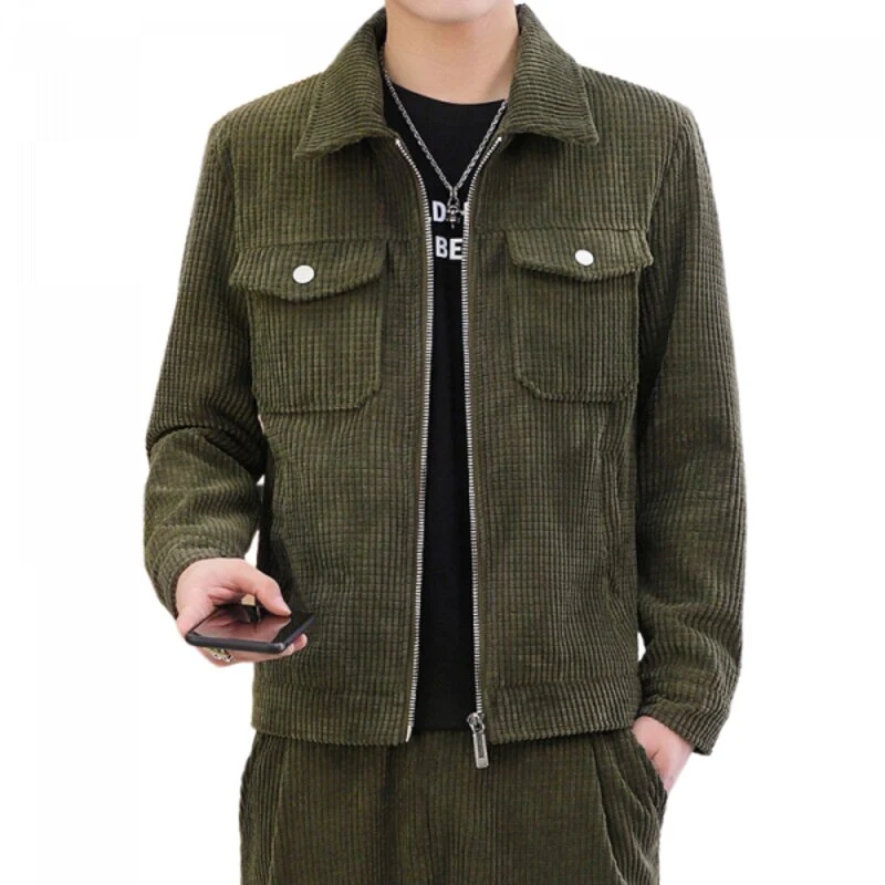 Vintage braune Samtjacke