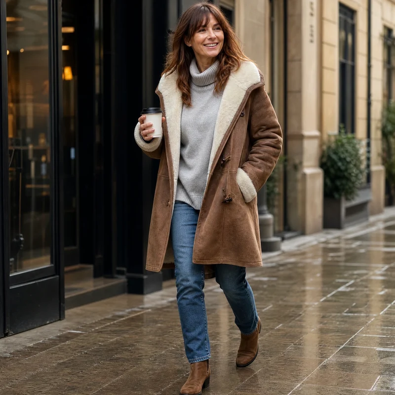 Vintage kanadische Damenjacke