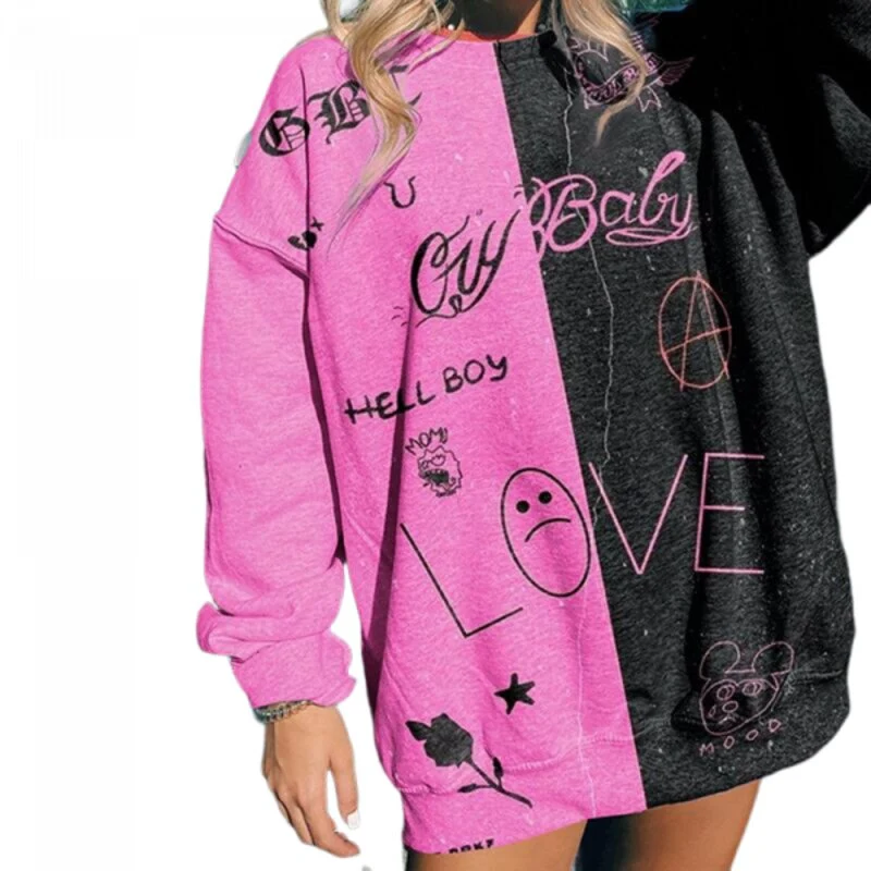 Vintage gefärbter Kapuzenpullover