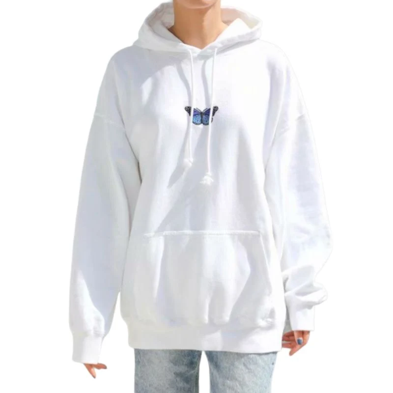 Damen-Sweatshirt mit Vintage-Stickerei