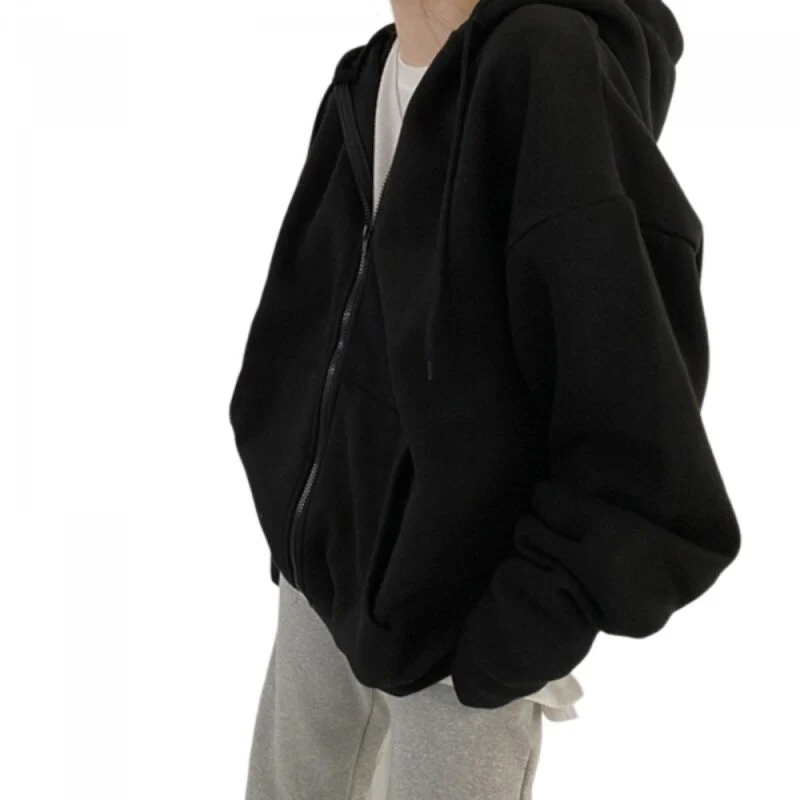 Vintage Damen Fleece Sweatshirt