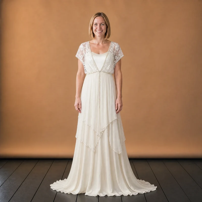 Vintage Hochzeitskleid 1920