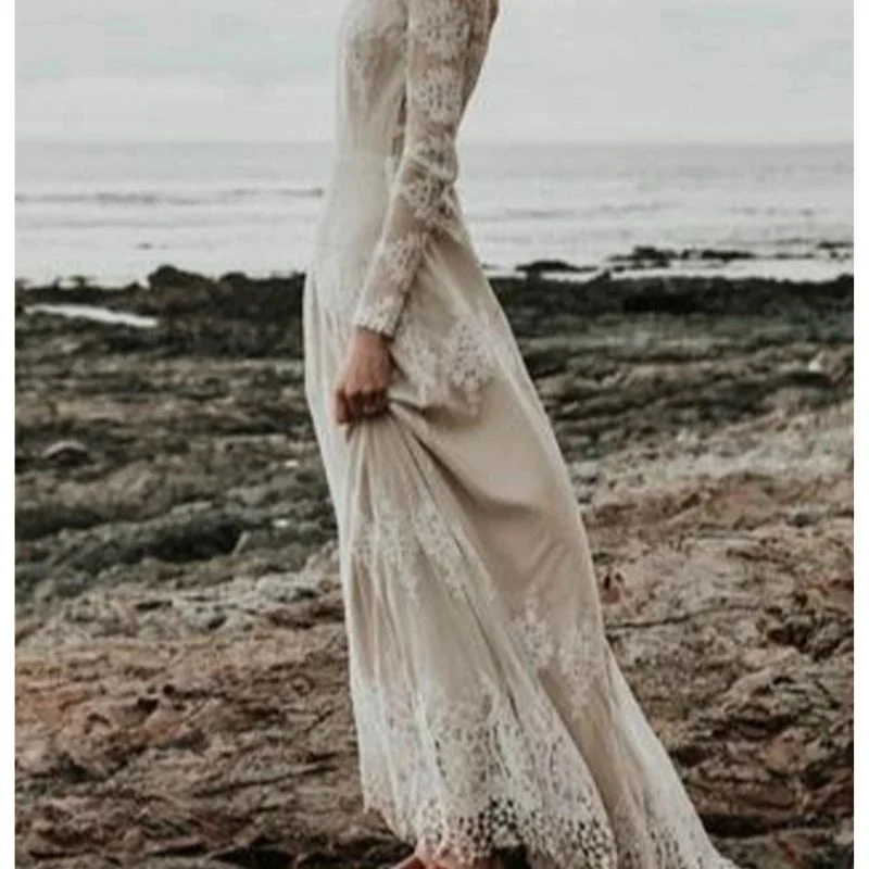 Vintage Boho Chic Hochzeitskleid