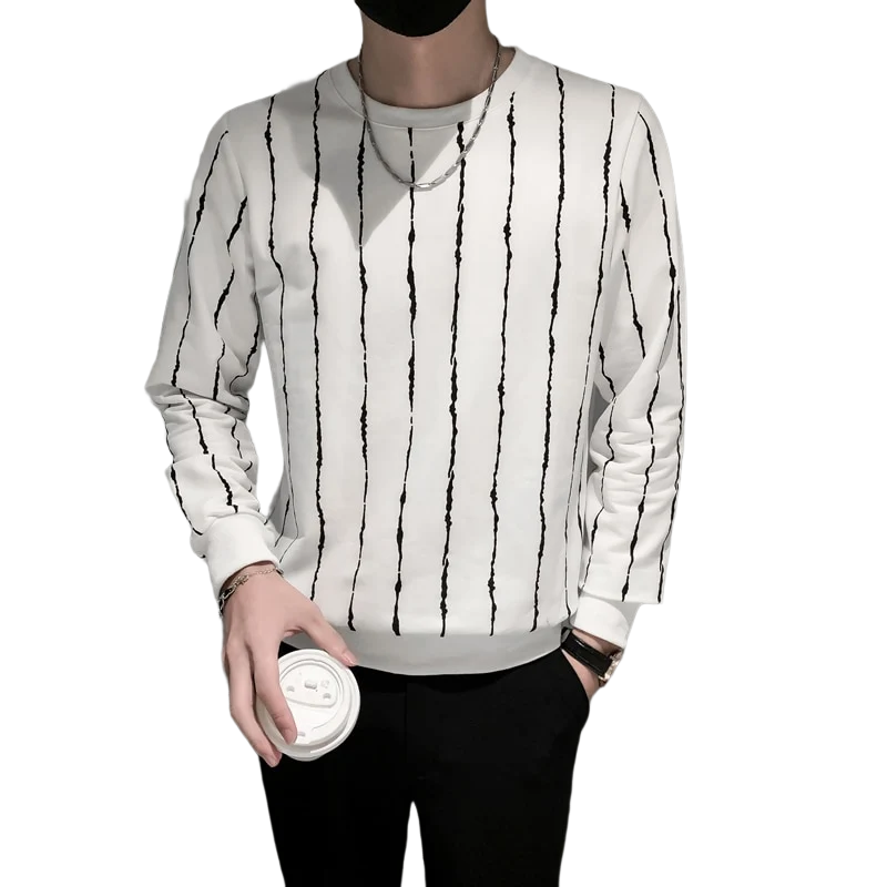 Gestreiftes Vintage-Sweatshirt für Herren
