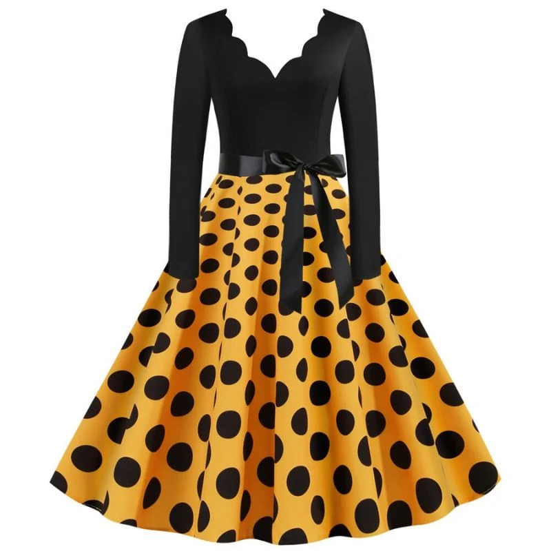 Vintage 60er Jahre Kleid mit Ärmeln